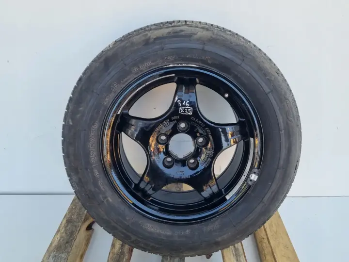 Mercedes S W220 KOŁO ZAPASOWE Zapas felga 225/60 R16 5x112 ET51 A2204010402