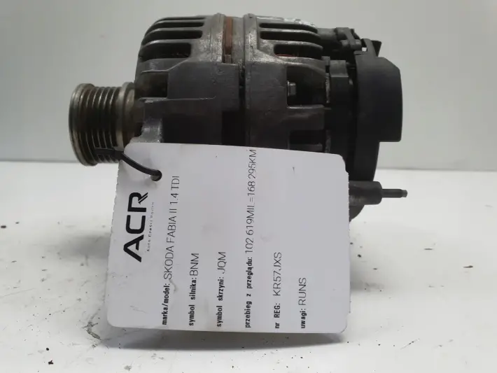 Skoda Fabia II 1.4 TDI ALTERNATOR bosch 045903023C