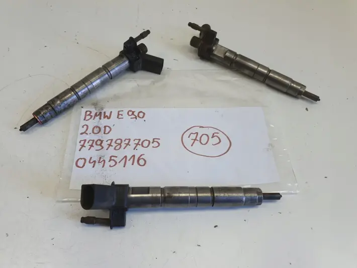 BMW E87 E90 2.0 D WTRYSKIWACZ wtrysk 0445116001 7797877
