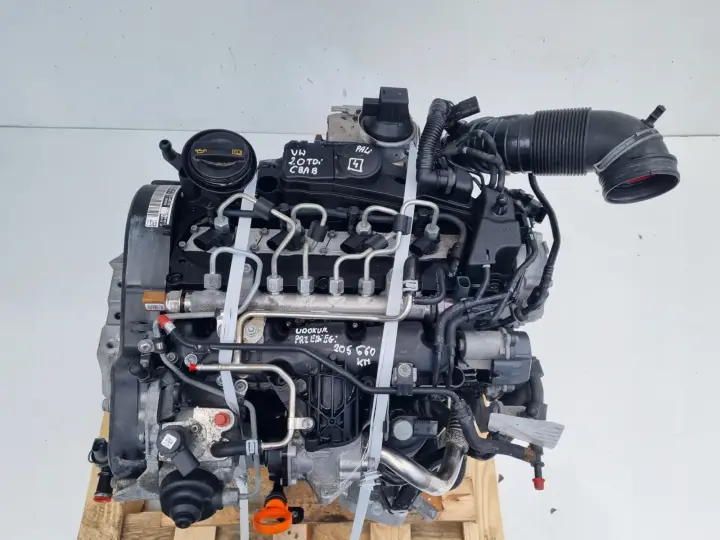 SILNIK KOMPLET VW Golf VI 2.0 TDI 140KM udokumentowane 205tyś CBA CBAB