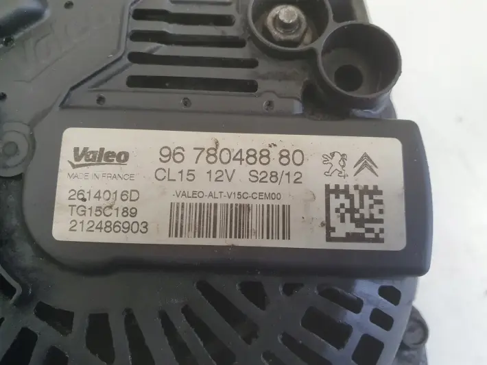 Peugeot 3008 1.6 HDI ALTERNATOR 9678048880