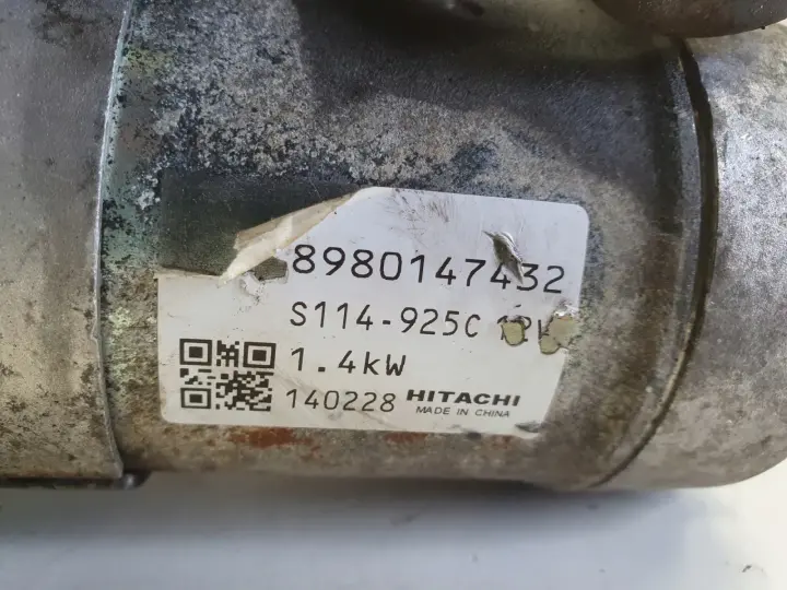 Opel Zafira B Astra J 1.7 CDTI ROZRUSZNIK 8980147432