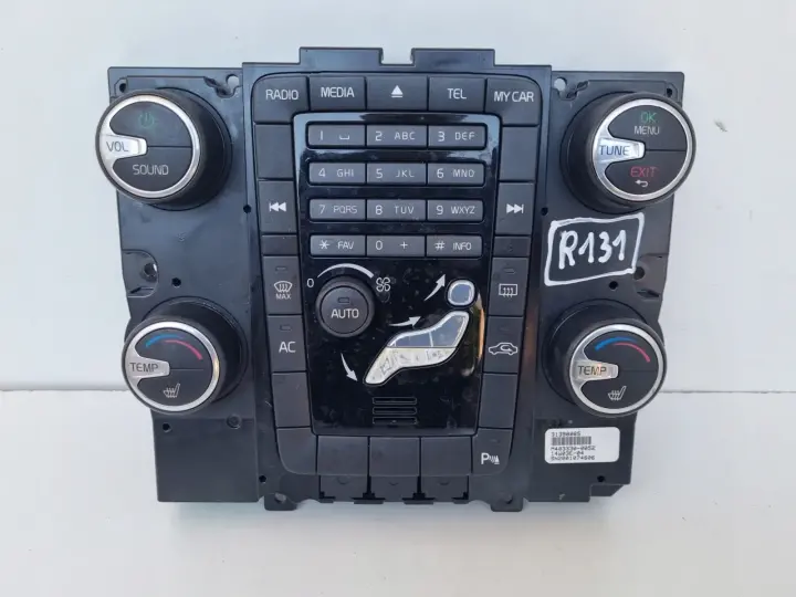 Volvo S60 II V60 I XC60 I PANEL KLIMATYZACJI Nawiewu radia 31398065