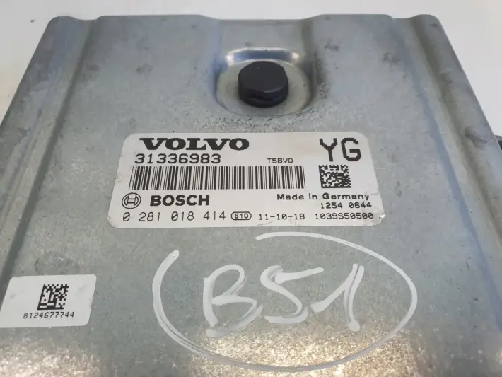 Volvo V40 II 2.0 D3 STEROWNIK SILNIKA komputer 31336983 0281018414