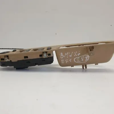 BMW X6 E71 LEWY PANEL SZYB Przełącznik 7137137