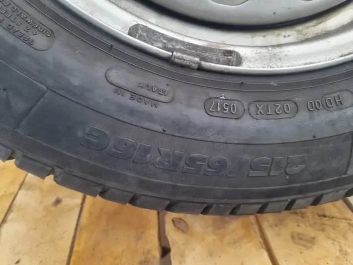 Toyota Proace KOŁO ZAPASOWE Zapas felga 215/65 R16C 5x108 ET46 7JX16H2