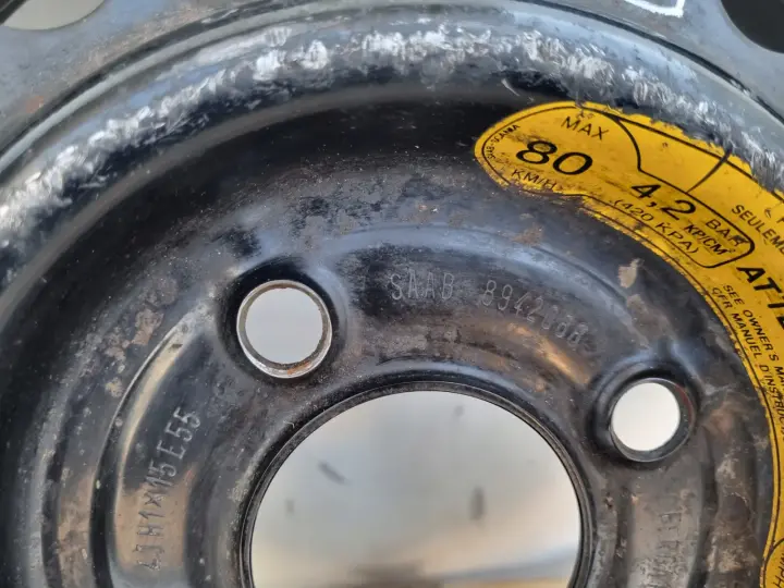 Saab 9-3 I KOŁO DOJAZDOWE DOJAZDÓWKA 115/70 R15 4X114,3 8942088