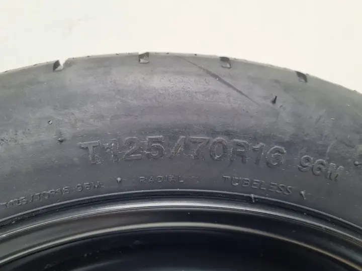 Audi Seat Vw Golf V KOŁO DOJAZDOWE dojazdówka 125/70 R16 1K0601027F 5x112