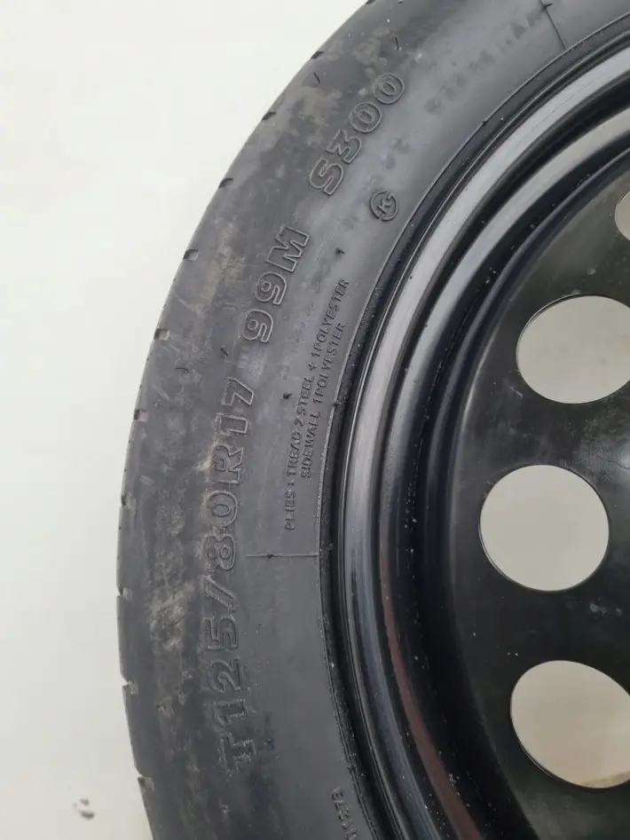 Volvo S80 I V70 II S60 I KOŁO DOJAZDOWE dojazdówka 125/80 R17 9209872