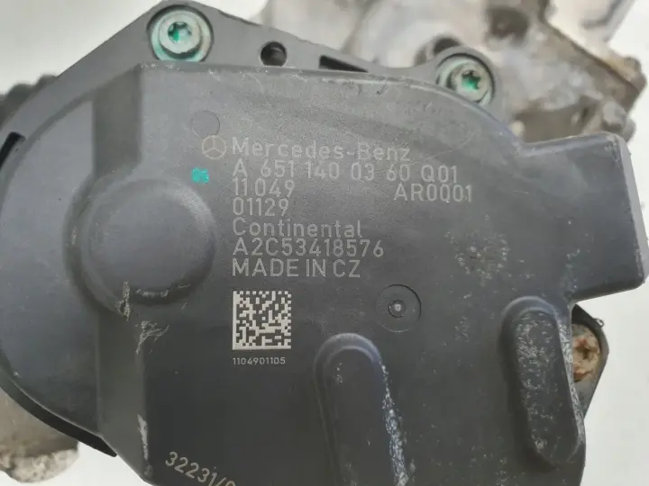 Mercedes Vito W639 2.2 CDI ZAWÓR EGR CHŁODNICA A6511400360