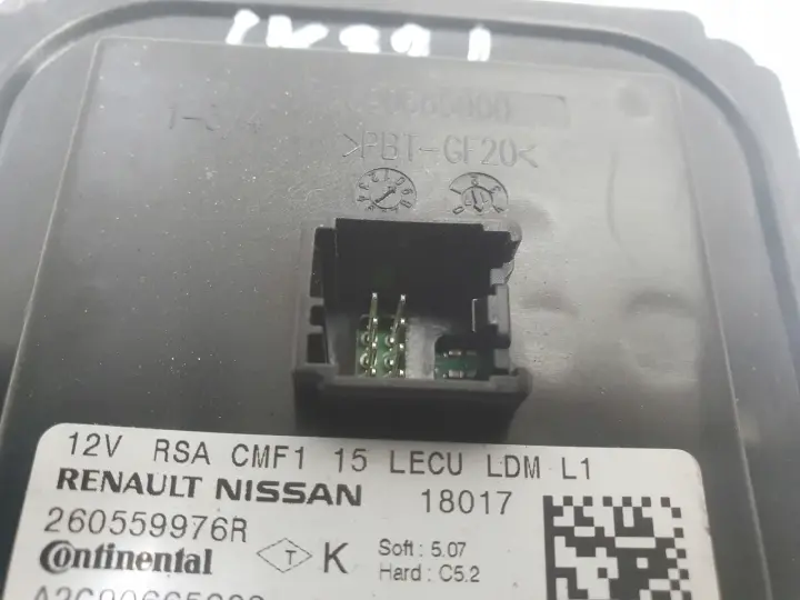 Renault Megane IV PRZETWORNICA LAMPY LED Moduł 260559976R A2C90665603