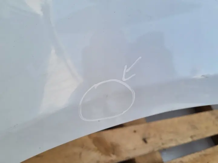 Kia Ceed Cee'd LIFT 09-12r PRZEDNI BŁOTNIK LEWY KIEROWCY WD Cassa White