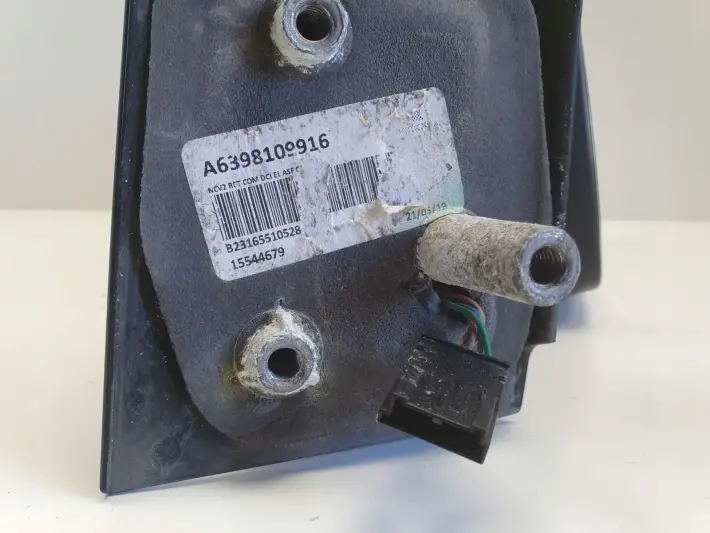 Mercedes Vito W639 03-14r LUSTERKO PRAWE PASAŻERA europa 5 pin A6398109916