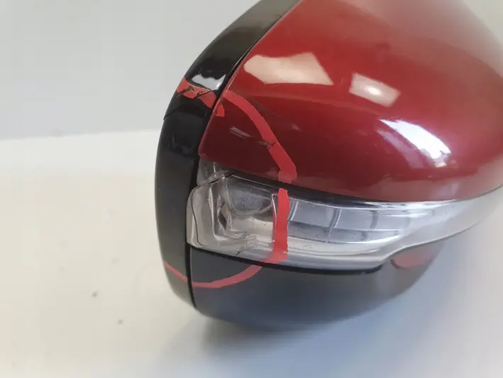 Kia Ceed II 12-18r LUSTERKO PRAWE PASAŻERA 10 pin podświetlany spód