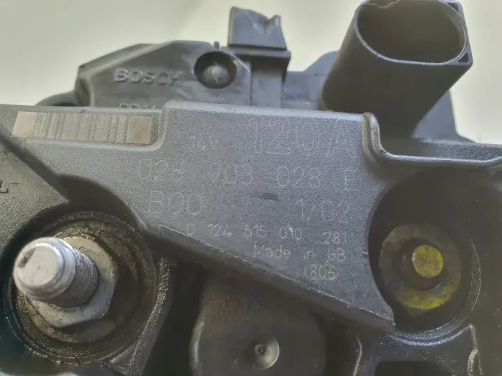 Audi A3 8L Golf IV Seat Leon 1.9 TDI ALTERNATOR 028903028E 120A