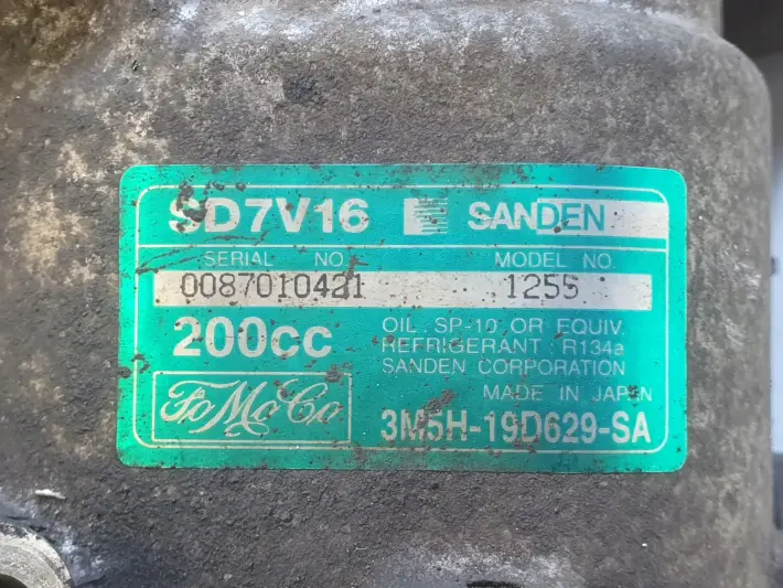 Mazda 3 II BL 1.6 D SPRĘŻARKA KLIMATYZACJI 3M5H-19D629-SA