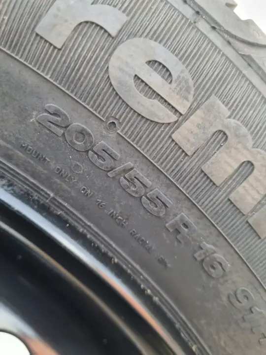 Renault Trafic III KOŁO ZAPASOWE Zapas felga 205/55 R16 4x100 ET49