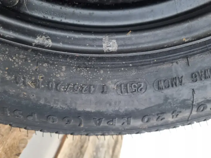 Ford C-Max Focus Mk3 III KOŁO DOJAZDOWE dojazdówka 125/90 R16 5x108 AM51BA