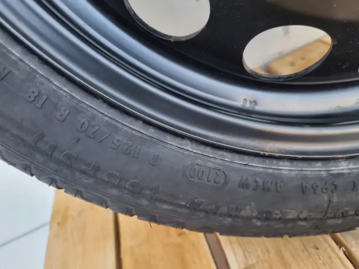 Audi Seat Vw Skoda KOŁO DOJAZDOWE dojazdówka 125/70 R18 5x100 1J0601027M