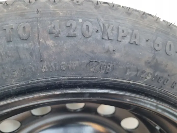 Ford S-Max Mondeo mk4 KOŁO DOJAZDOWE dojazdówka 125/80 R17 6G92-BB 2170800