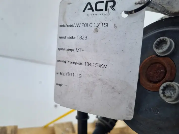 SILNIK KOMPL VW Touran 1.2 T TSI TURBO 105KM udokumentowane 134tyś CBZ CBZB