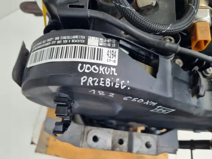 SILNIK KOMPLET Audi Q3 2.0 TDI 140KM udokumentowane 182tyś CFFA CFFB