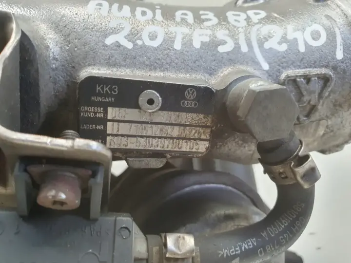 Audi A3 II 8P 2.0 TFSI TURBOSPRĘŻARKA turbo 06F145701D