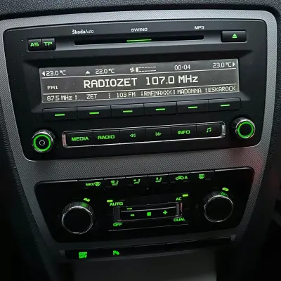 Skoda Octavia II lift RADIO CD MP3 Radioodtwarzacz 1Z0035161F