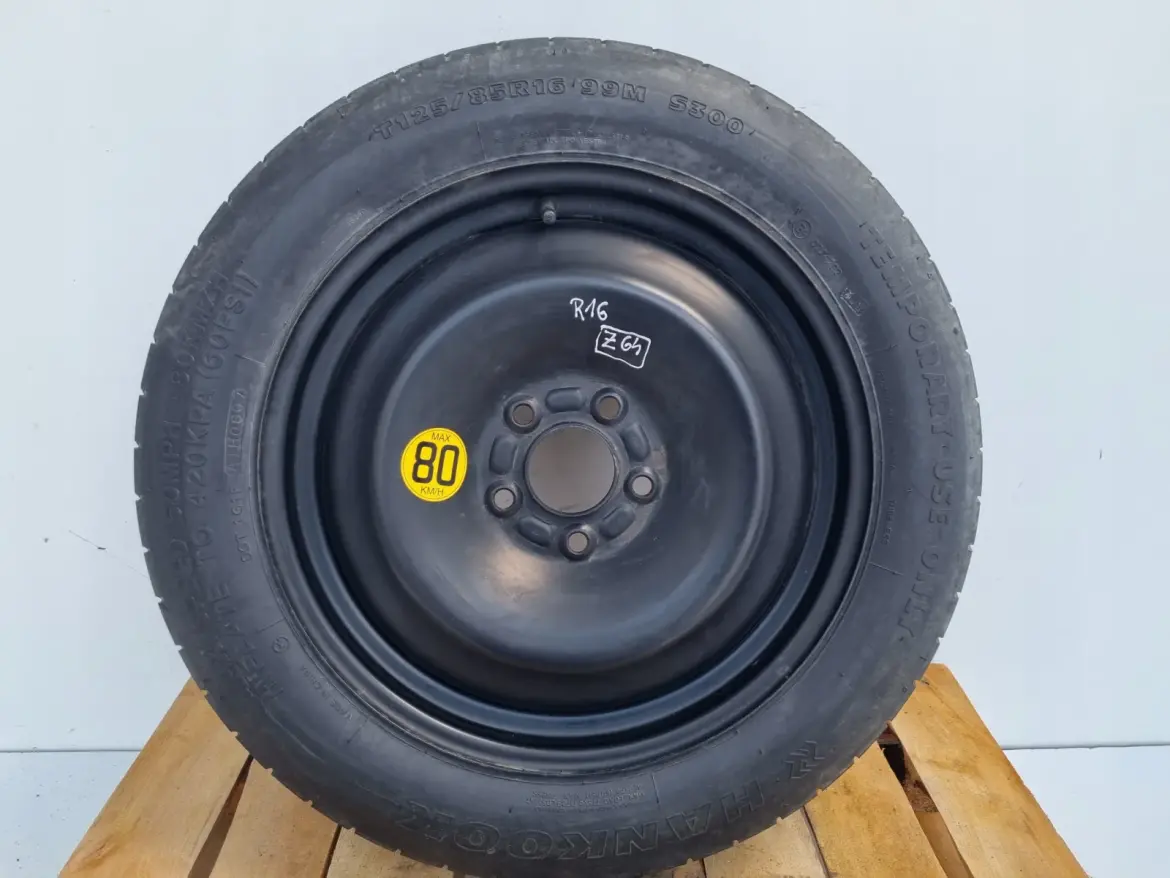 Ford C-Max Focus Mk2 II KOŁO DOJAZDOWE dojazdówka 125/85 R16 5x108 1S71MH