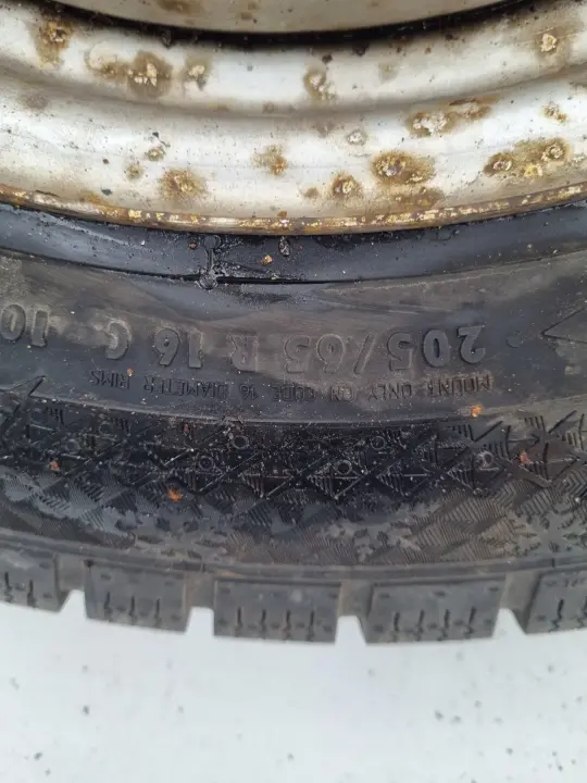 VW Transporter T5 T6 KOŁO ZAPASOWE Zapas felga 205/65 R16C 5x120 7H0601027D