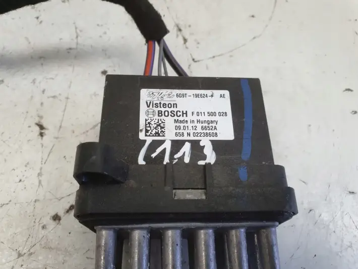 Ford Fiesta MK7 REZYSTOR DMUCHAWY Nawiewu opornik 6G9T-19E624-AE