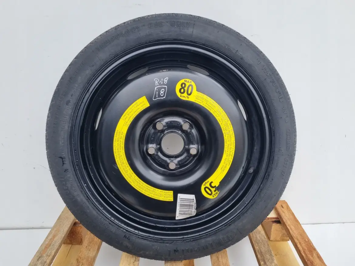 Audi Seat Vw Skoda KOŁO DOJAZDOWE dojazdówka 125/70 R18 1K0601027B