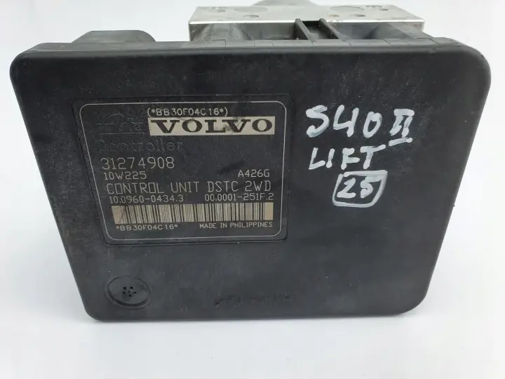 Volvo S40 II lift POMPA ABS Sterownik 31274907