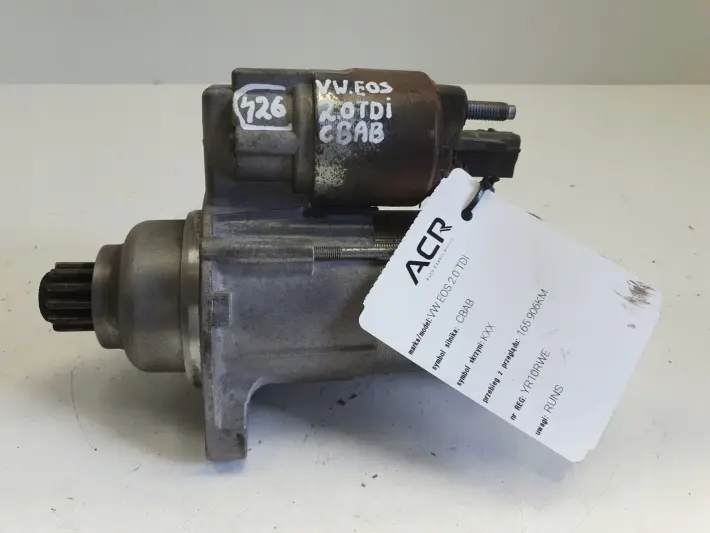 VW Eos 2.0 TDI ROZRUSZNIK oryginał VALEO