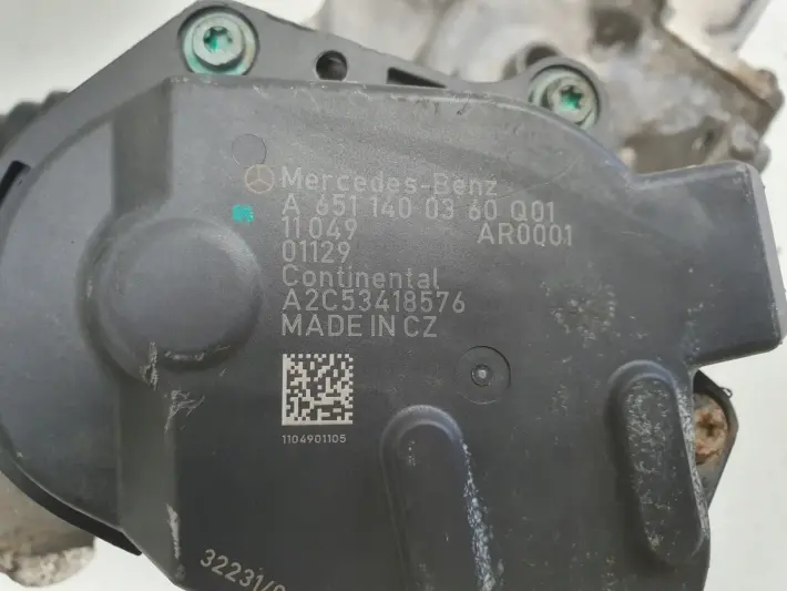 Mercedes Vito W639 2.2 CDI ZAWÓR EGR CHŁODNICA A6511400360