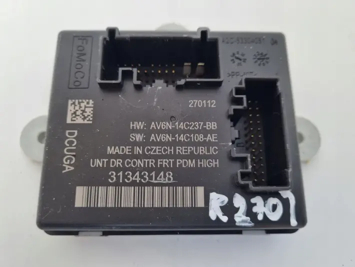 Volvo V60 S60 II LEWY MODUŁ DRZWI Sterownik 31343148