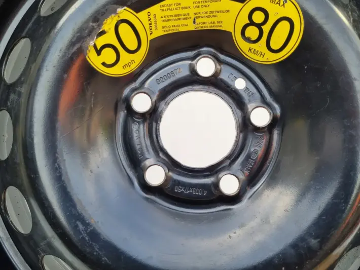 Volvo S80 V70 S60 I KOŁO DOJAZDOWE dojazdówka 125/80 R17 9209872