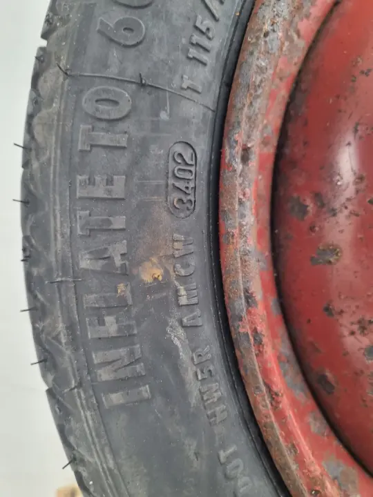 Peugeot 206 Citroen C3 KOŁO DOJAZDOWE dojazdówka 115/70 R15 4X108 350B15FH