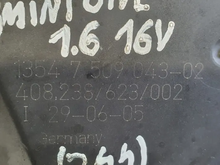 Mini One R50 R53 1.6 16V PRZEPUSTNICA 7509043