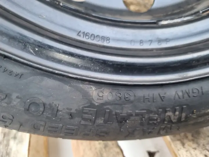 Audi Seat Vw Golf V KOŁO DOJAZDOWE dojazdówka 125/70 R16 1K0601027F 5x112