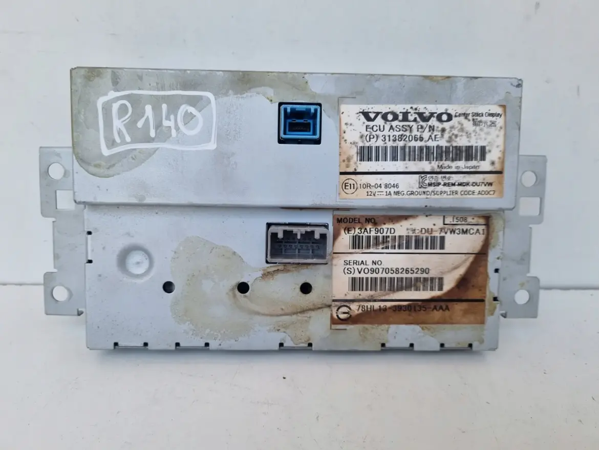 Volvo V60 I S60 II XC60 I EKRAN NAWIGACJI Wyświetlacz 31382065 31382065AE