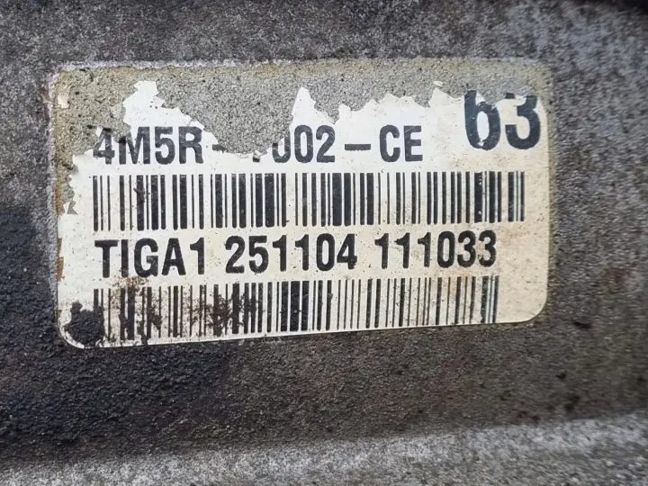 Volvo S40 V50 2.0 D SKRZYNIA BIEGÓW manualna 4M5R-7002-CE manual