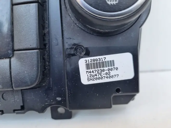 Volvo S60 II V60 I PANEL KLIMATYZACJI Nawiewu radia 31288317