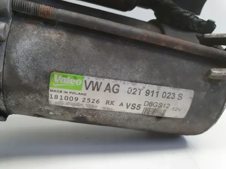 VW Polo IV 1.2 6V ROZRUSZNIK valeo 02T911023S