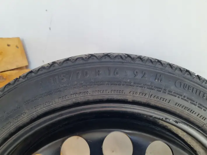 Opel Vectra C Astra H KOŁO DOJAZDOWE dojazdówka 115/70 R16 5x110 2160132