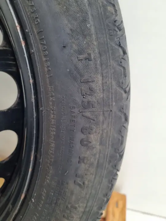 Mercedes CLK W209 KOŁO DOJAZDOWE dojazdówka 125/80 R17 5x112 2094000302