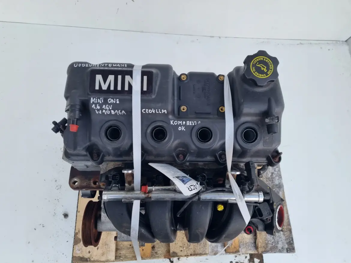 SILNIK Mini One R50 R53 1.6 16V 01-06r serwisowany 162tyś W10B16A