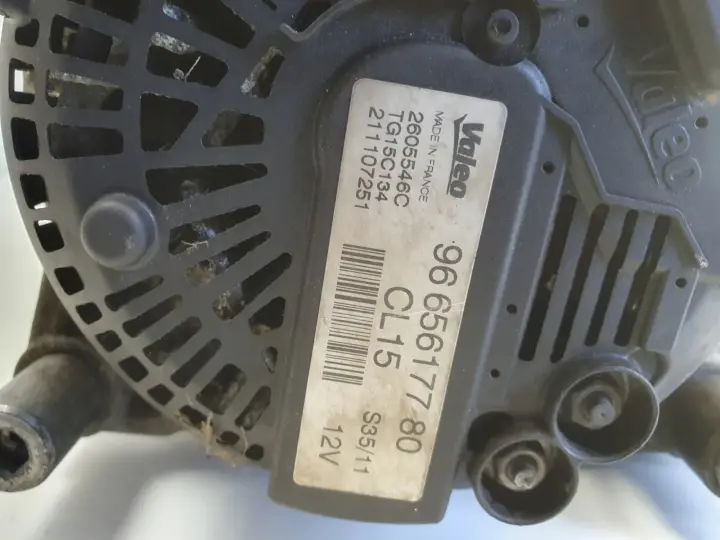 Fiat Scudo II 2.0 HDI ALTERNATOR valeo 9665617780