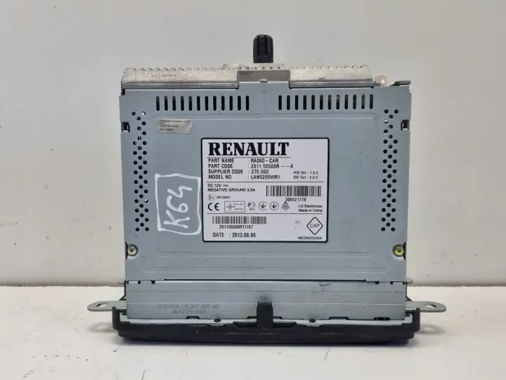 Dacia Duster Sandero RADIO CD NAWIGACJA Ekran wyświetlacz 281156588R