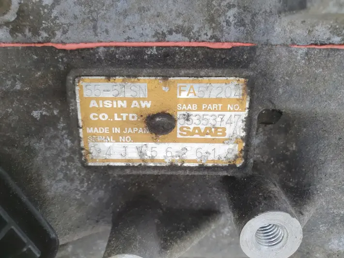 Saab 93 9-3 II 2.0 T TURBO AUTOMATYCZNA SKRZYNIA BIEGÓW 55-51SN 55353747A